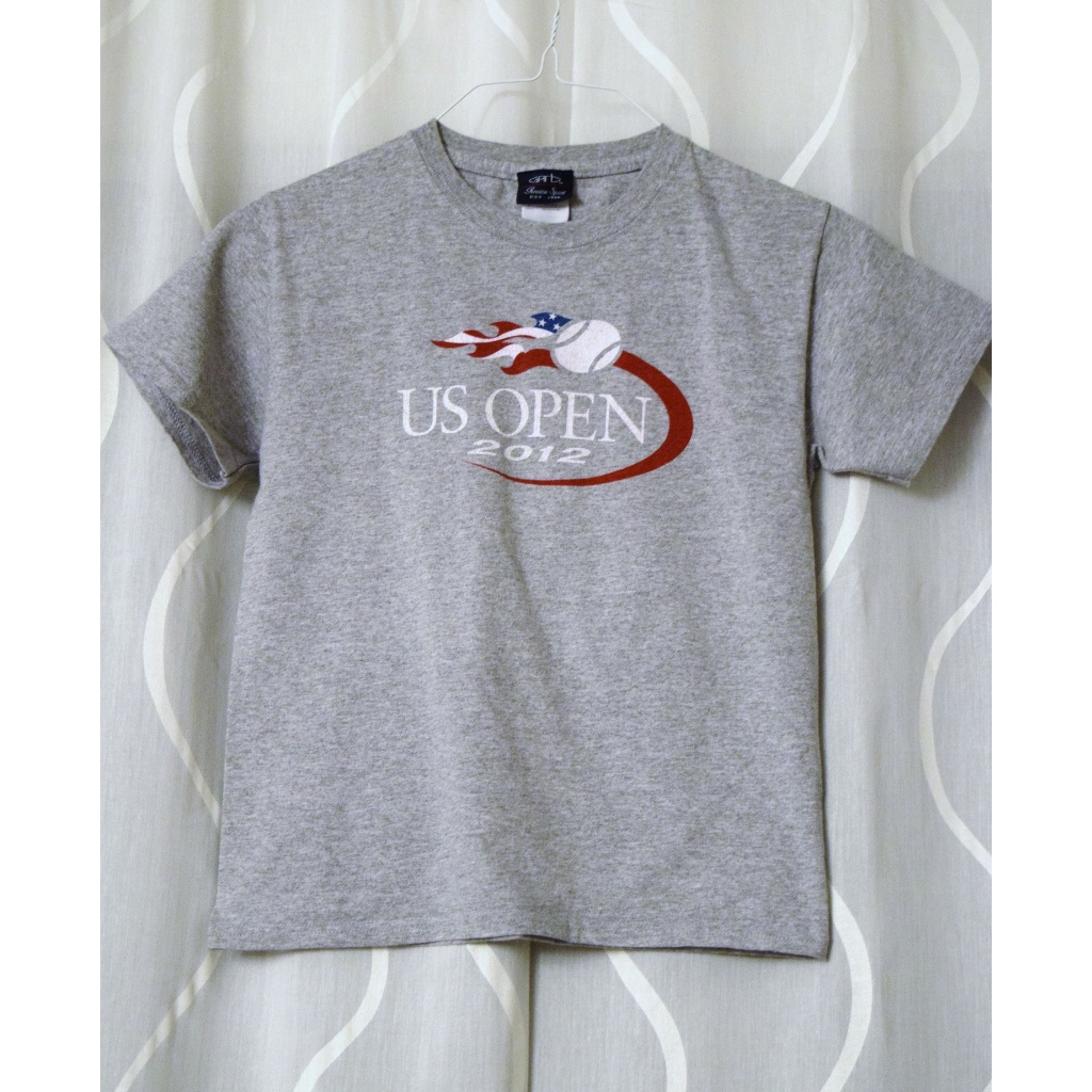 Grey Us Open Tennis TShirt  Size S